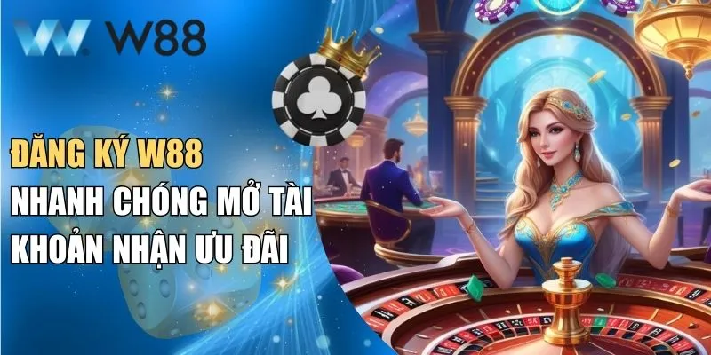 Đăng Ký W88: Nhanh Chóng Mở Tài Khoản Nhận Ưu Đãi
